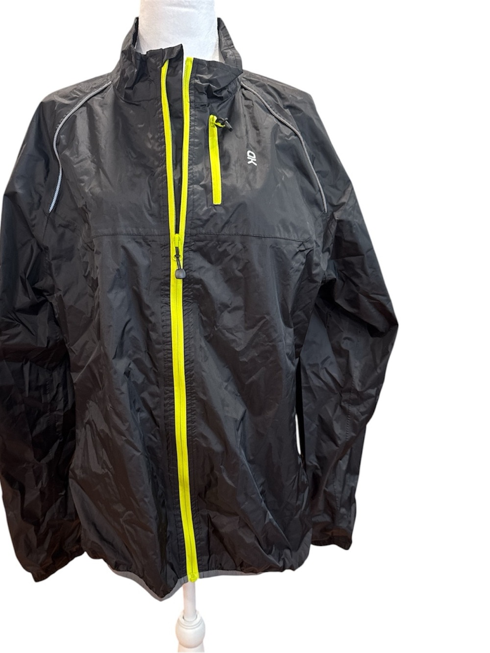 Little Donkey Andy lightweight cycling running windbreaker full-length zipper XL